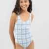 Roxy Girls' Vacation Memories One Piece Swimsuit -Cheap Kiddo Cloth Store 20358124 01 FT XL