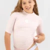 Roxy Girls' Essential Short Sleeve Rash Vest -Cheap Kiddo Cloth Store 20358133 01 FT XL
