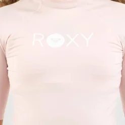 Roxy Girls' Essential Short Sleeve Rash Vest 9 Roxy Girls' Essential Short Sleeve Rash Vest -Cheap Kiddo Cloth Store 20358133 01 RT XL