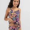 Roxy Girls' Paradise Trip Tankini Set -Cheap Kiddo Cloth Store 20358135 01 FT XL