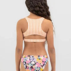 Roxy Girls' Above The Limits Crop Bikini Set -Cheap Kiddo Cloth Store 20358138 01 LT XL