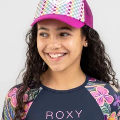 Roxy Girls' Sweet Emotions Trucker Cap -Cheap Kiddo Cloth Store 20358218 01 BK XL