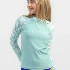 Billabong Girls' Catcha Wave L/SL Rash Vest