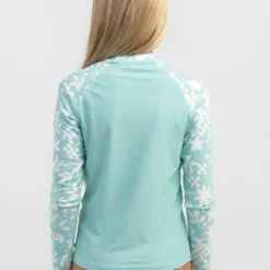 Billabong Girls' Catcha Wave L/SL Rash Vest -Cheap Kiddo Cloth Store 20358394 01 LT XL