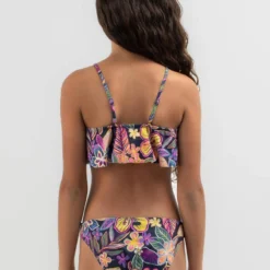Roxy Girls' Paradise Trip Flutter Bikini Set -Cheap Kiddo Cloth Store 20358442 01 LT XL