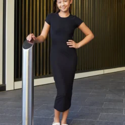 Girls' Aloe Midi Dress