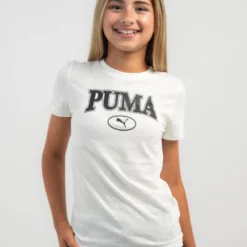 Puma Girls' Squad Graphic T-Shirt