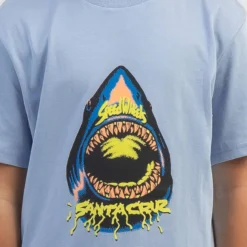 Santa Cruz Boys' Speed Wheels Shark Front T-Shirt -Cheap Kiddo Cloth Store 20359515 01 RT XL