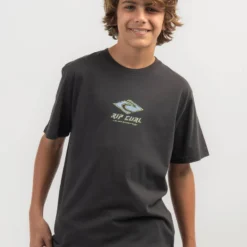 Rip Curl Boys' Pure Surf Logo T-Shirt -Cheap Kiddo Cloth Store 20359843 01 LT XL