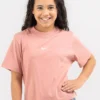 Nike Girls' Essential Short Sleeve Boxy T-Shirt -Cheap Kiddo Cloth Store 20359967 01 FT XL