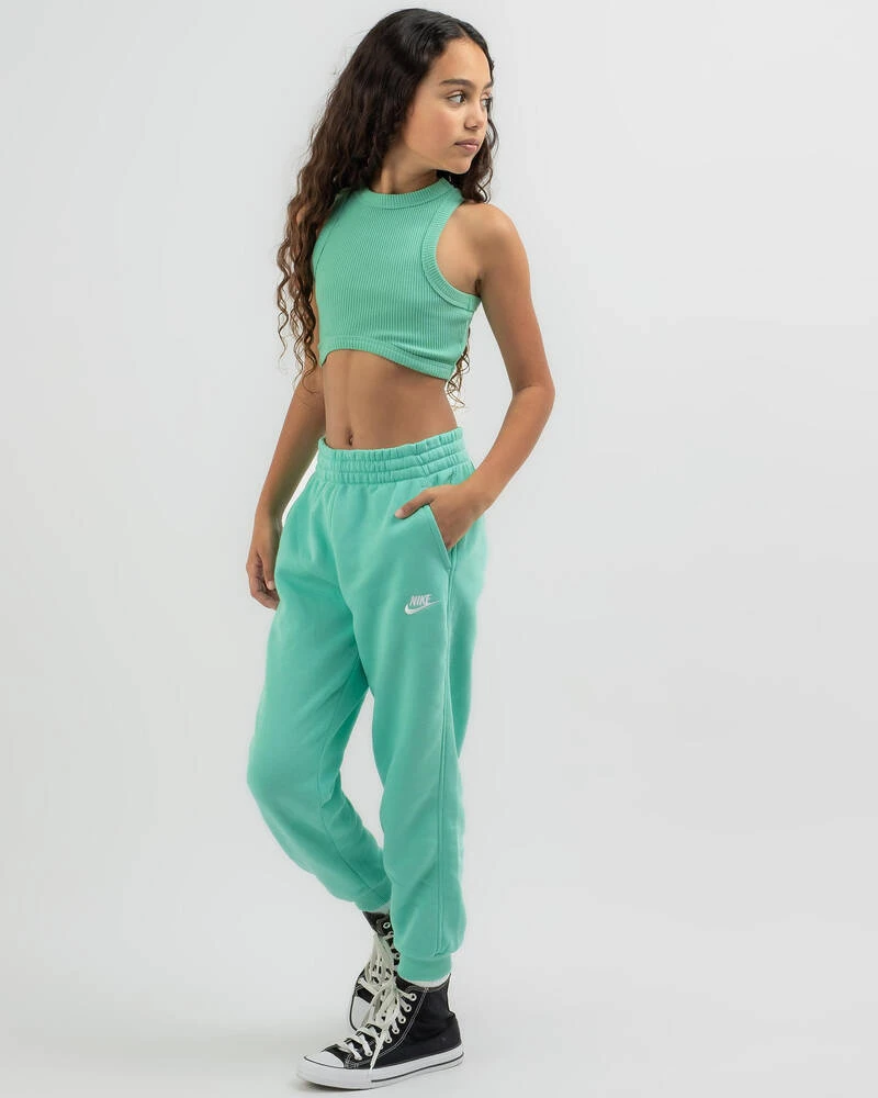 Nike Girls' Club Fleece Track Pants 4 Nike Girls' Club Fleece Track Pants - Image 2