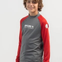 Rip Curl Boys' Shock Long Sleeve Rash Vest