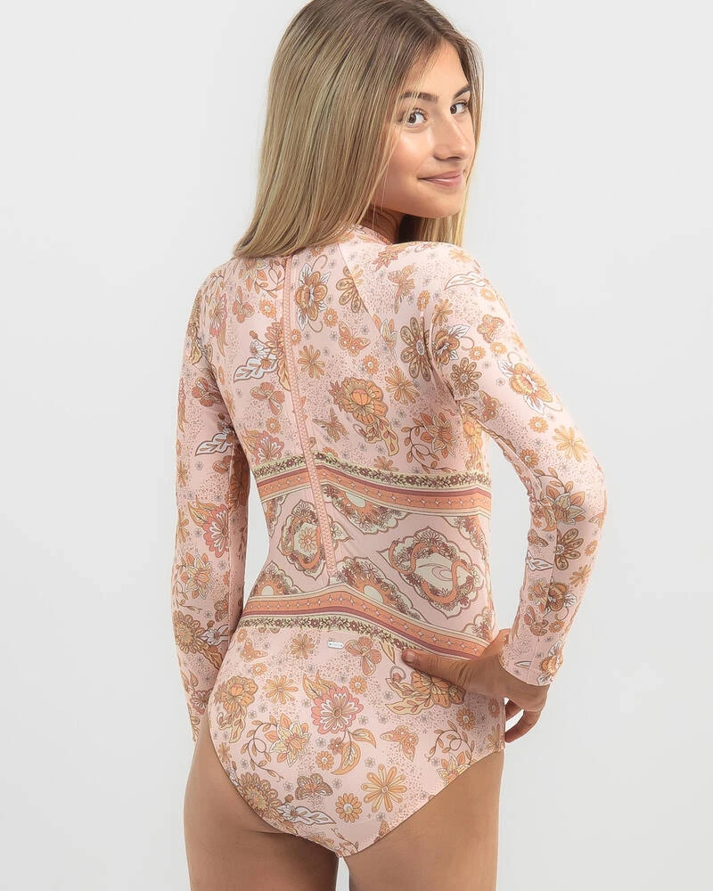 Rip Curl Girls' Suncatcher Long Sleeve Surfsuit 4 Rip Curl Girls' Suncatcher Long Sleeve Surfsuit - Image 2