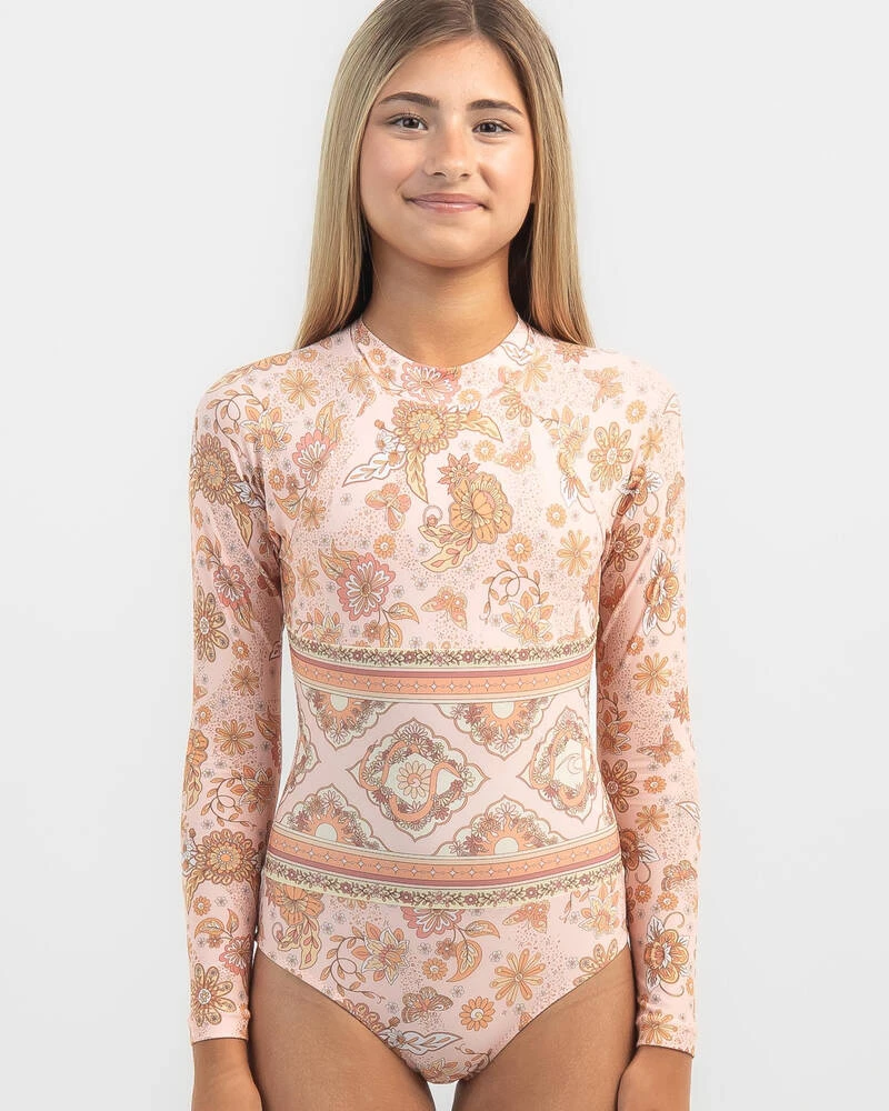Rip Curl Girls' Suncatcher Long Sleeve Surfsuit 6 Rip Curl Girls' Suncatcher Long Sleeve Surfsuit - Image 4