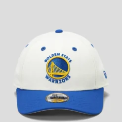 NEW ERA Boys' Golden State Warriors 9Forty Chrome Cap