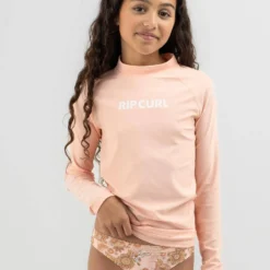 Rip Curl Girls' Classic Surf Long Sleeve Rash Vest