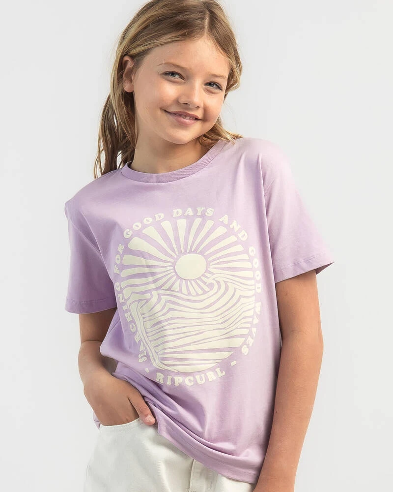 Rip Curl Girls' Good Waves Standard T-Shirt 3 Rip Curl Girls' Good Waves Standard T-Shirt