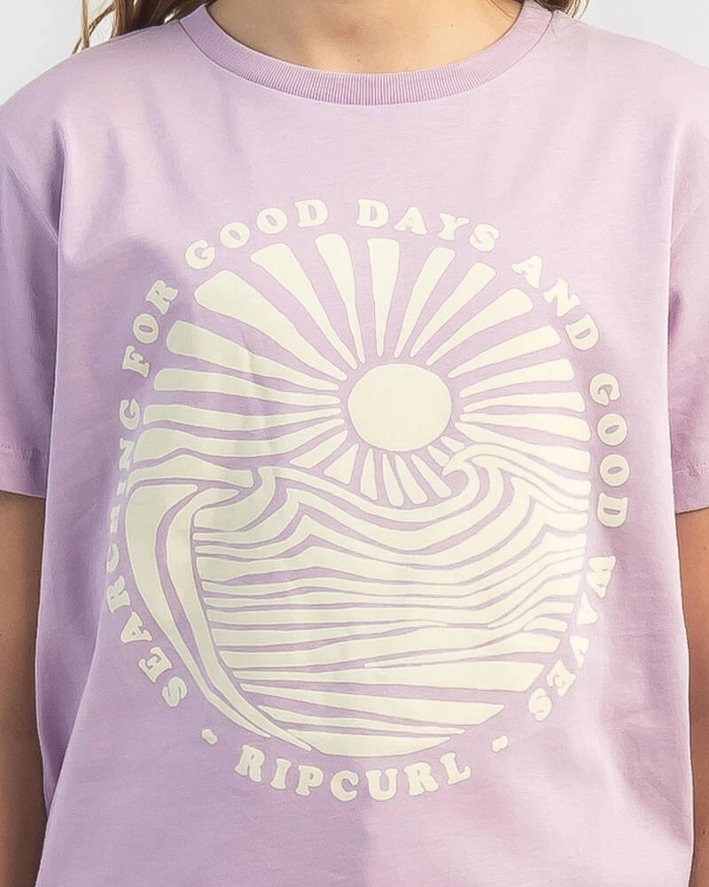 Rip Curl Girls' Good Waves Standard T-Shirt 6 Rip Curl Girls' Good Waves Standard T-Shirt - Image 4