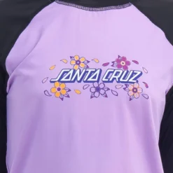 Santa Cruz Girls' Strip Bloom Long Sleeve Rash Vest 9 Santa Cruz Girls' Strip Bloom Long Sleeve Rash Vest -Cheap Kiddo Cloth Store 20361145 01 RT XL