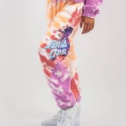 Santa Cruz Girls' Unicorn Stack Strip Track Pants