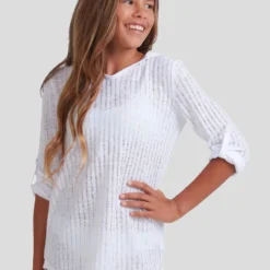 Billabong Girls' Sol Beach Cover -Cheap Kiddo Cloth Store 20361342 01 LT XL