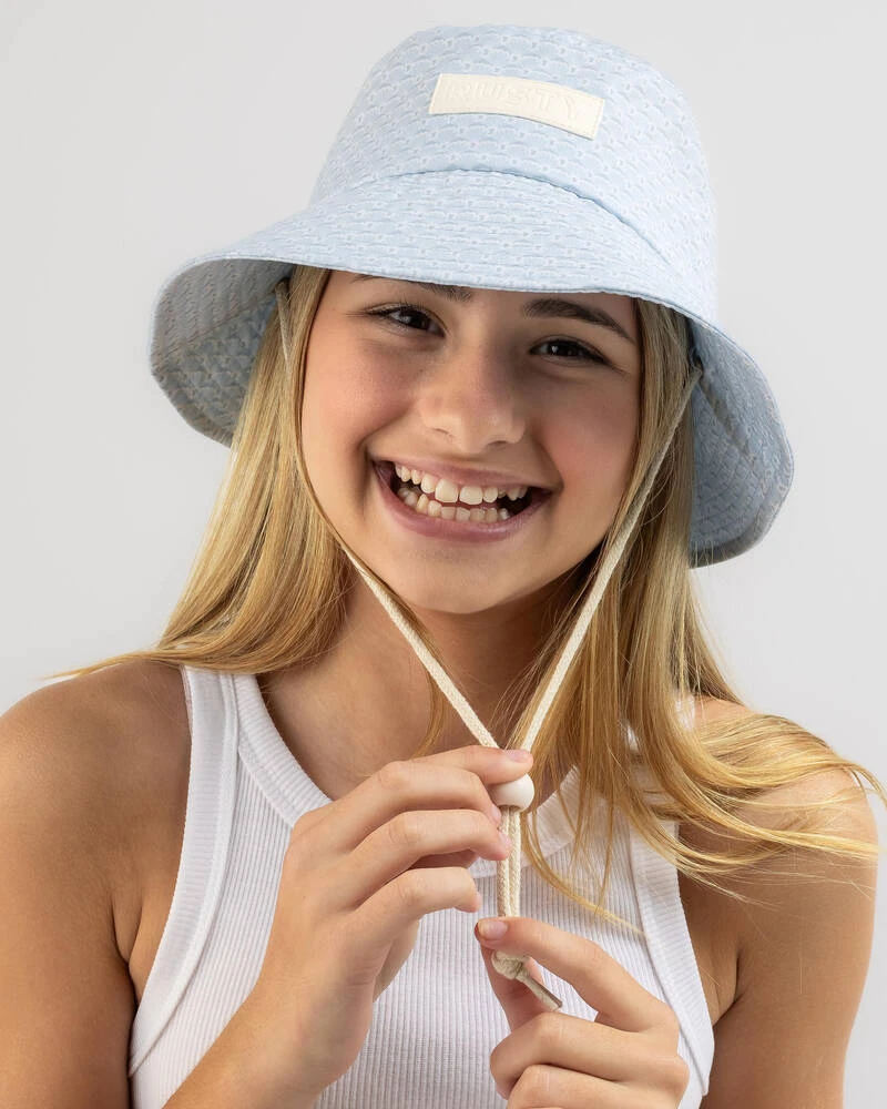 Rusty Girls' Soleil Bucket Hat 4 Rusty Girls' Soleil Bucket Hat - Image 2