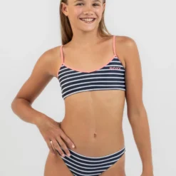 Roxy Girls' Summer Good Wave Athletic Bikini Set