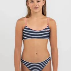 Roxy Girls' Summer Good Wave Athletic Bikini Set -Cheap Kiddo Cloth Store 20361782 01 RT XL