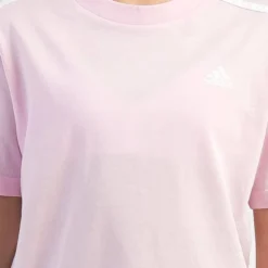 ADIDAS Girls' 3 Stripe T-Shirt -Cheap Kiddo Cloth Store 20362196 01 RT XL