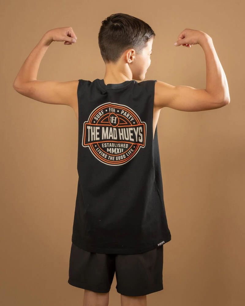 Boys' Hueys Life Muscle Tank 3 Boys' Hueys Life Muscle Tank