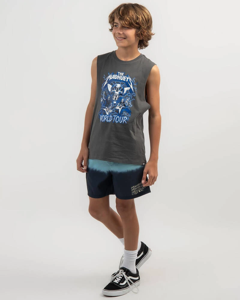 Boys' World Tour Muscle Tank 4 Boys' World Tour Muscle Tank - Image 2