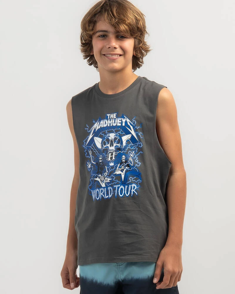 Boys' World Tour Muscle Tank 3 Boys' World Tour Muscle Tank