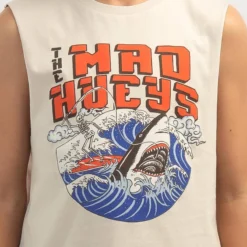 Boys' Surfer Shark Muscle Tank 9 Boys' Surfer Shark Muscle Tank -Cheap Kiddo Cloth Store 20362723 01 RT XL