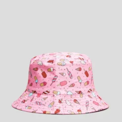 Toddlers' Ice Cream Reversible Bucket Hat