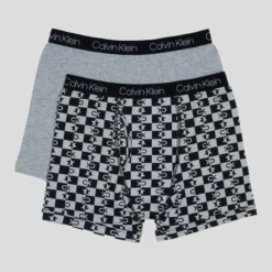 Calvin Klein Boys Cotton Stretch Boxer Brief 2 Pack