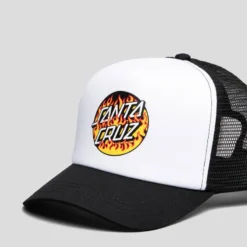 Santa Cruz Boys' Blaze Dot Cap -Cheap Kiddo Cloth Store 20368140 02 TP XL